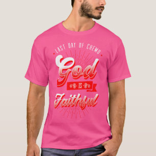 T-shirt Dernière journée de Chemo Oncologiste Chimiothérap