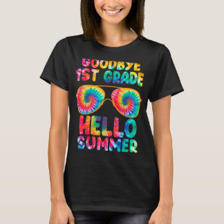 T-shirt Dernière journée de l'école Adieu 1ère année Bonjo