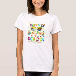T-shirt Dernière journée d'école pour enseignant