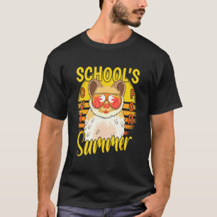 T-shirt Dernière Journée D'Écoles Sorties Pour Les Vacance