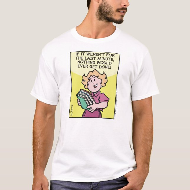 T-shirt Dernière Minute (Devant)