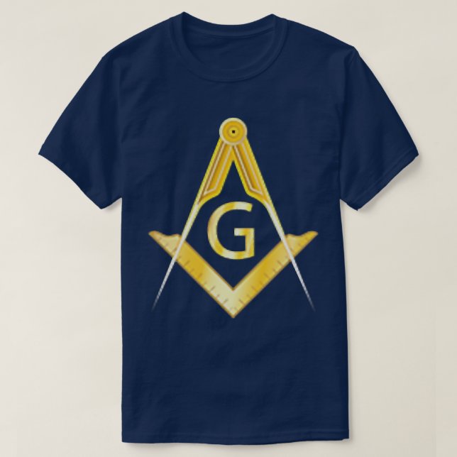 T-shirt Dernière minute Hanoukka Freemason Carré Compass M (Design devant)