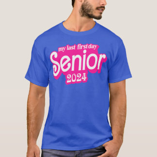 T-shirt Dernière première journée de classe de 2024 Aînés 
