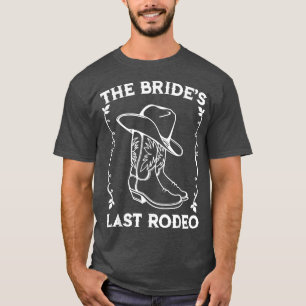 T-shirt Dernière Rodeo de la Mariée Mariage de Demoiselle