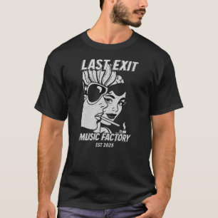 T-shirt Dernière sortie Music Factory - Filles Rétro - T-S
