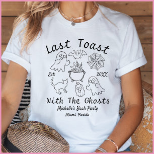T-shirt Dernière Toast de Summerween Bach Party en Noir et