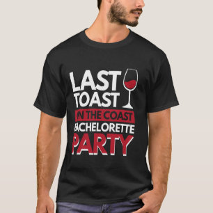 T-shirt Dernière Toast Sur La Côte Enterrement de Vie de J
