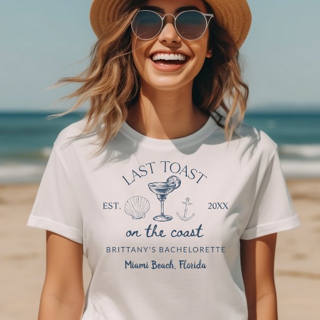 T-shirt Dernière tournée sur la côte Fête de Bachelorette  (Créateur téléchargé)
