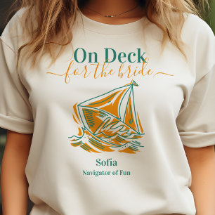 T-shirt Dernière voile avant la soirée d'enterrement de vi