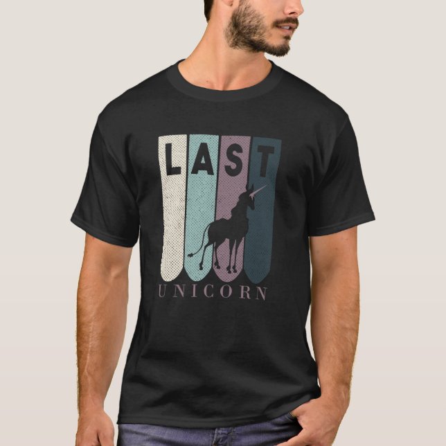 T-shirt derniers amis de licorne (Devant)