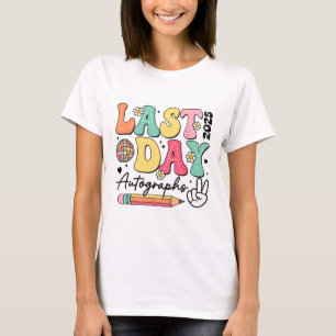 T-shirt Derniers jours d'autographes -2025 Groovy Mignon D