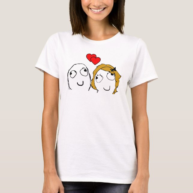 T-shirt Derp et Derpina (Devant)