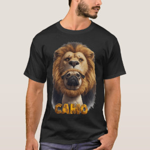 T-shirt Derpy Pug Énergie : Le Visage de l'Humeur Pure