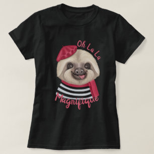 T-shirt Derpy Sloth