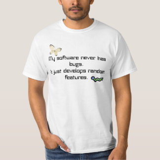 T-shirt d'erreurs de programmation