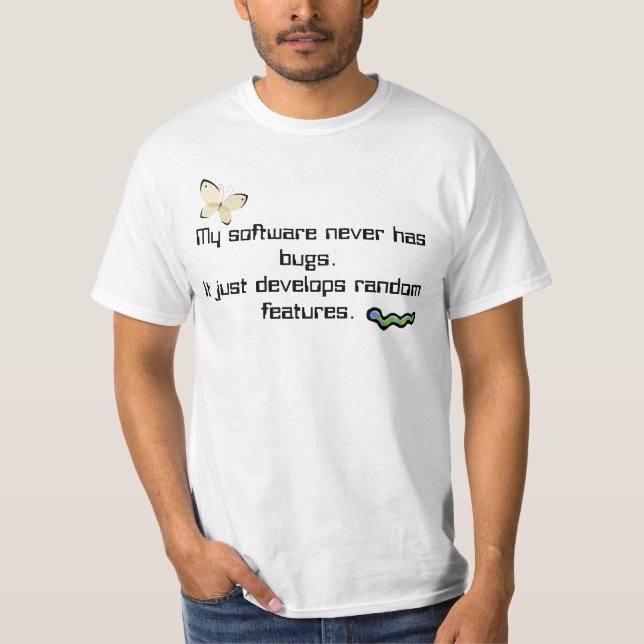 T-shirt d'erreurs de programmation (Devant)