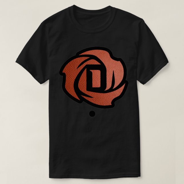T-shirt Derrick Rose Basketball Texture (Design devant)