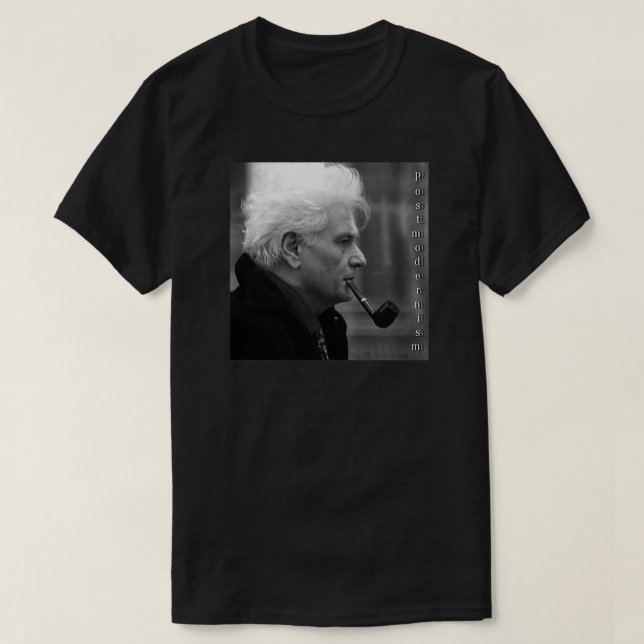 T-shirt Derrida Jacques (Design devant)