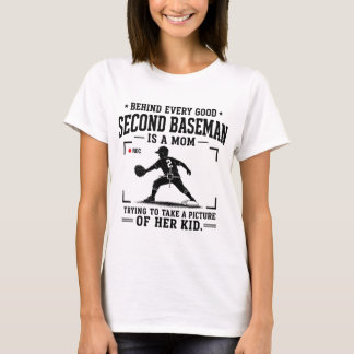T-shirt Derrière chaque bon deuxième butiste, il y a une m