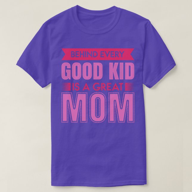 T-shirt Derrière chaque bon enfant (Design devant)