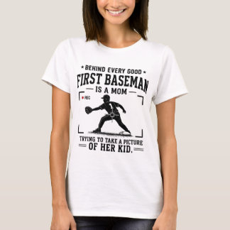 T-shirt Derrière chaque bon premier butiste se cache une m