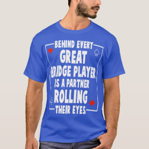 T-shirt Derrière Chaque Grand Joueur De Pont Est Un Parcou