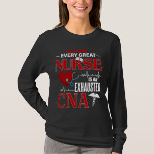 T-shirt Derrière Chaque Grande Infirmière, Il Y A Une AIC 