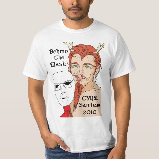 T-shirt derrière le mask200 (Devant)