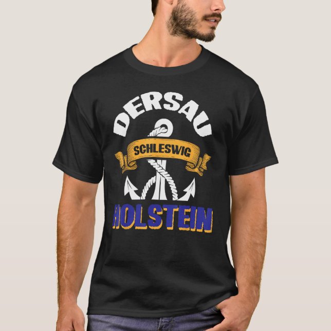 T-shirt Dersau Schleswig Holstein (Devant)