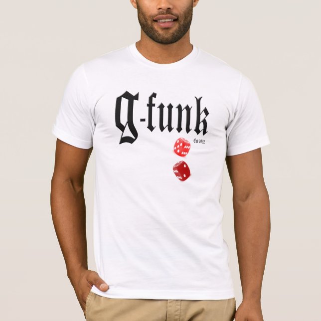 T-shirt Dés à jouer G-Funk (Devant)