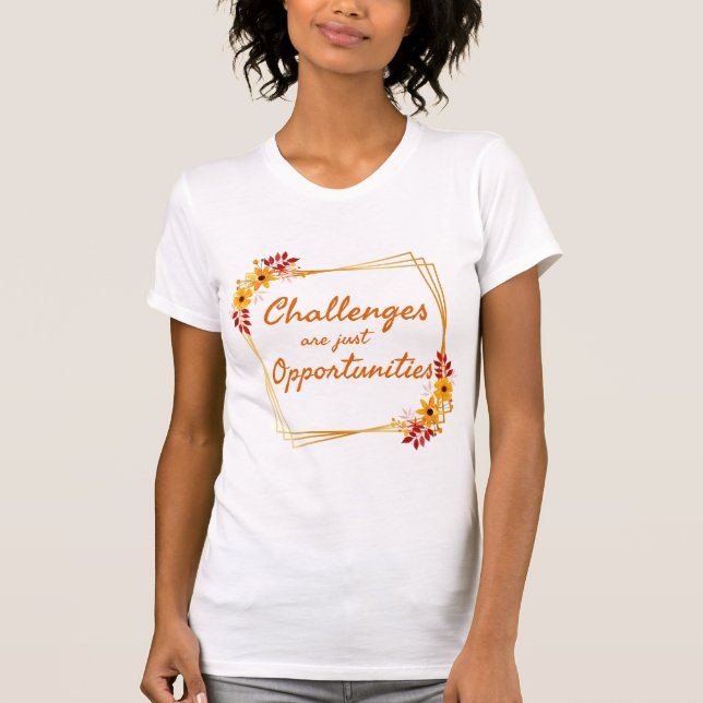 T-shirt des affirmations positives pour les femmes au trav (Devant)