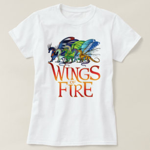 T-shirt Des ailes de feu rétro toute la reine de Pyrrrhia