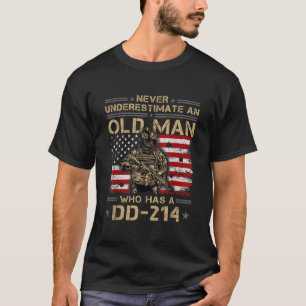 T-shirt des anciens du DD214 pour hommes