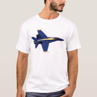 T-shirt des anges bleus F-15 des USA NAVY/Marines