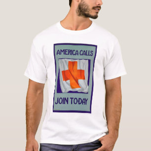 T-shirt Des appels de l'Amérique - joignez aujourd'hui