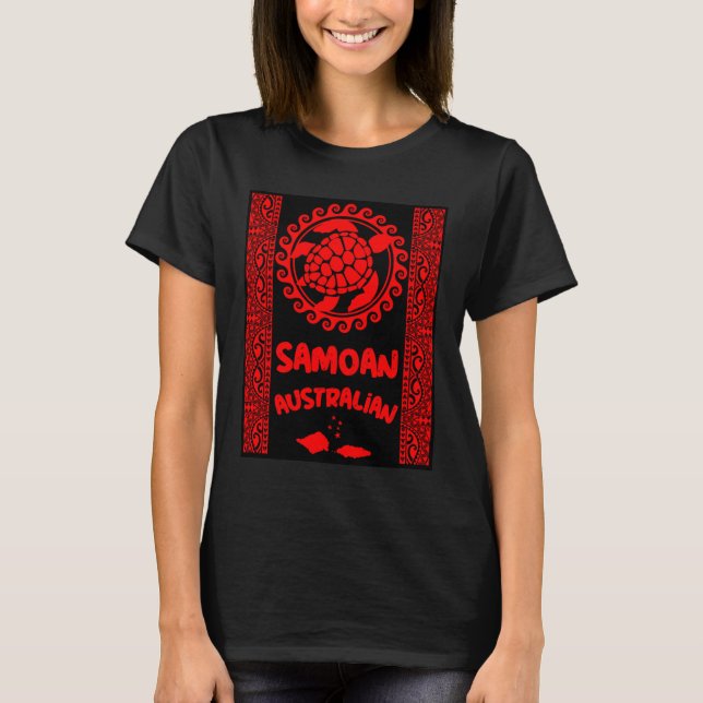 T-Shirt des Australiens Samoans (Devant)