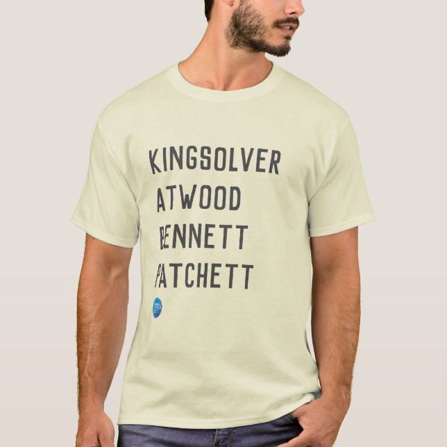 T-shirt des auteurs de fiction littéraire (Devant)