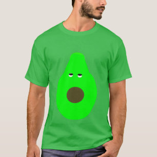 T-SHIRT DES AVOCADES TRÈS IRRITÉS ROULANT LES YEUX
