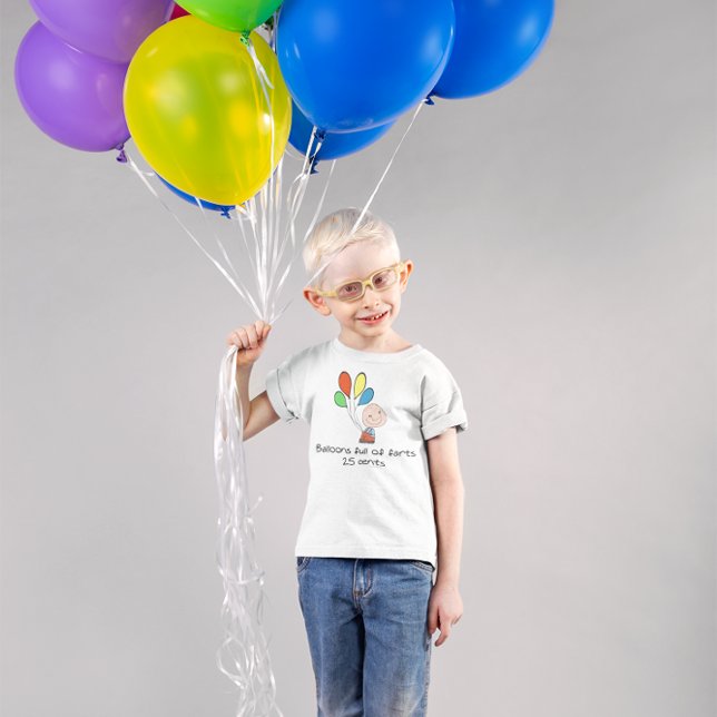 T-shirt Des ballons pleins de farts (Créateur téléchargé)