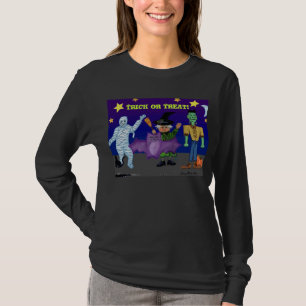 T-shirt Des bonbons ou un sort ! Chemise de lutin
