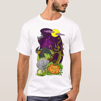T-shirt Des bonbons ou un sort de Hallowen ?