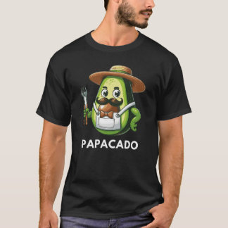 T-shirt Des cadeaux de papa amusants Avocado pour papa et