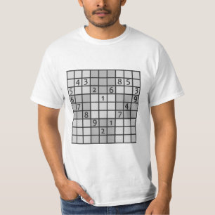 T-shirt Des chemises de SUDOKU - choisissez le style,