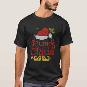 T-shirt Des Claus Grumpy Correspondant Pajamas De Famille