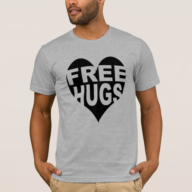 T-shirt Des coeurs libres (Devant)