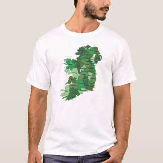 T-shirt des comtés de l'Irlande