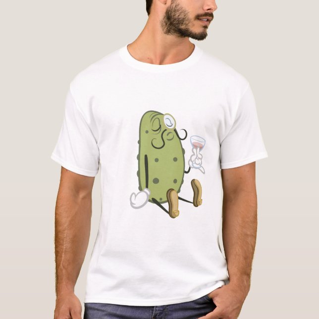 T-shirt Des conserves au vinaigre plutôt pimpantes (Devant)