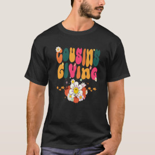 T-shirt Des cousins de Thanksgiving Mignons Citrouille Sup
