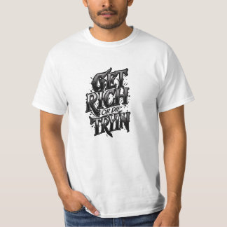 T-shirt « Des créations uniques faites juste pour vous. »