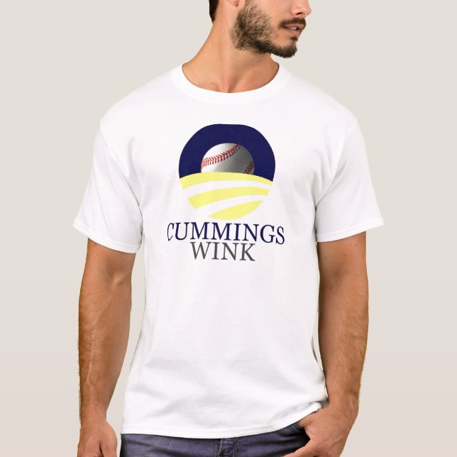 T-shirt Des Cummings - clin d'oeil, "changement nous (Devant)